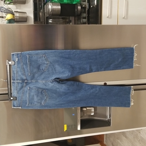 💕MOTHER💕 The Pixie Dazzler Ankle Fray Jeans ~ Beginner's Luck 32 NWOT - Picture 12 of 16